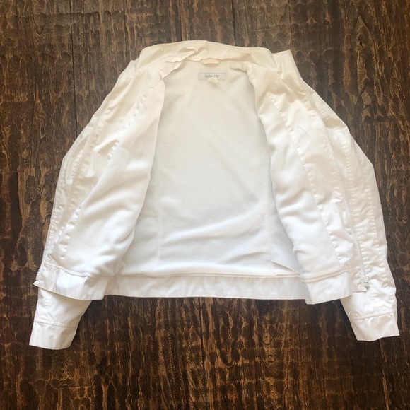 ZARA TRF White Jacket w/Fleece Lining-Size M (EUC) - Picture 2 of 8